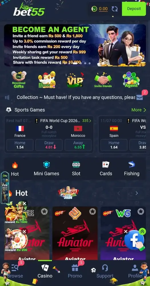 Bet55 Login
