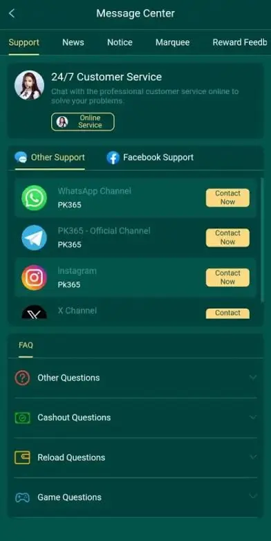 PK365 Game Download APK V1.6
