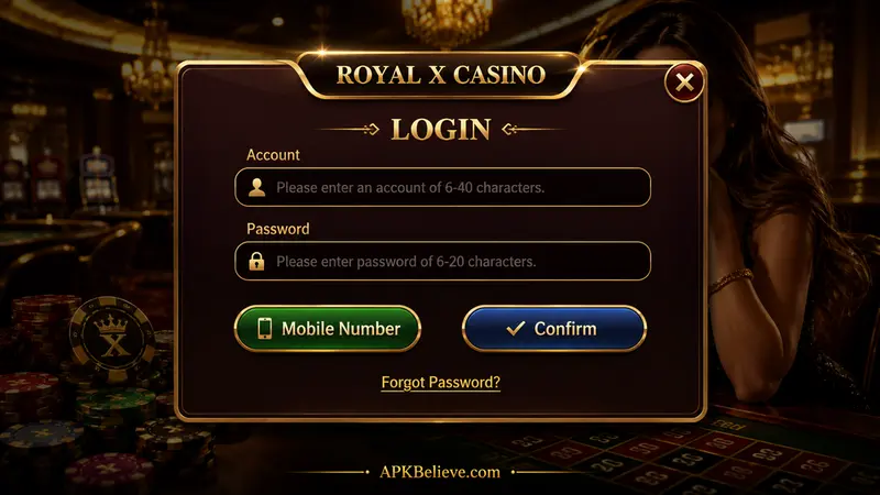 Royal X Casino Login
